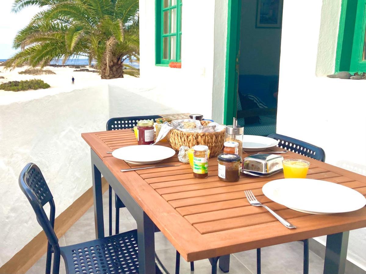Apartamento La Concha Seaview Direct At The Beach & Sea Cotillo Exteriör bild